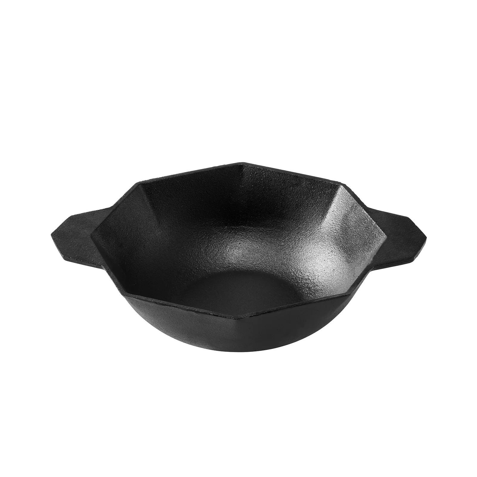 Cast-Iron Traditional Wok Pre-seasoned Non-Stick 28cm - Image 2
