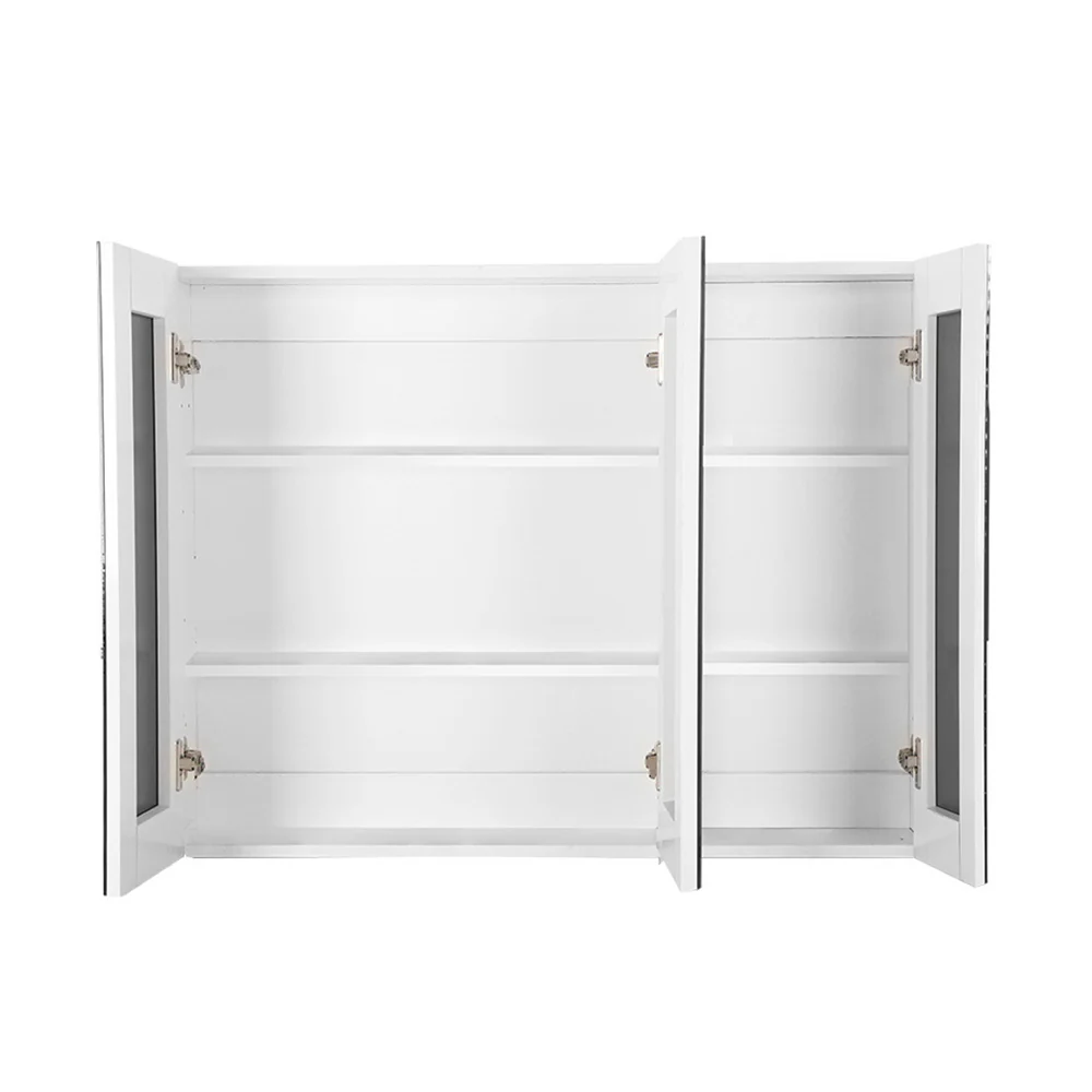 Cefito Bathroom Mirror Cabinet 1200x720mm White - Image 2