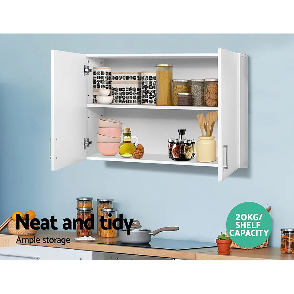 Cefito Bathroom Storage Cabinets 900mm Wall Mounted Medicine Cabinet Cupboard - Image 4