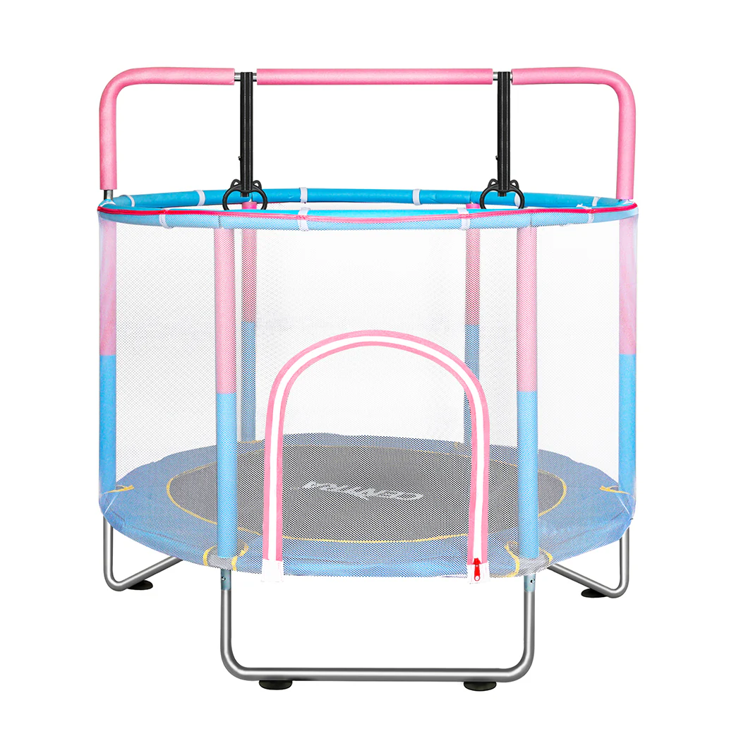 Centra 55" Kids Trampoline Rebounder Pink - Image 9