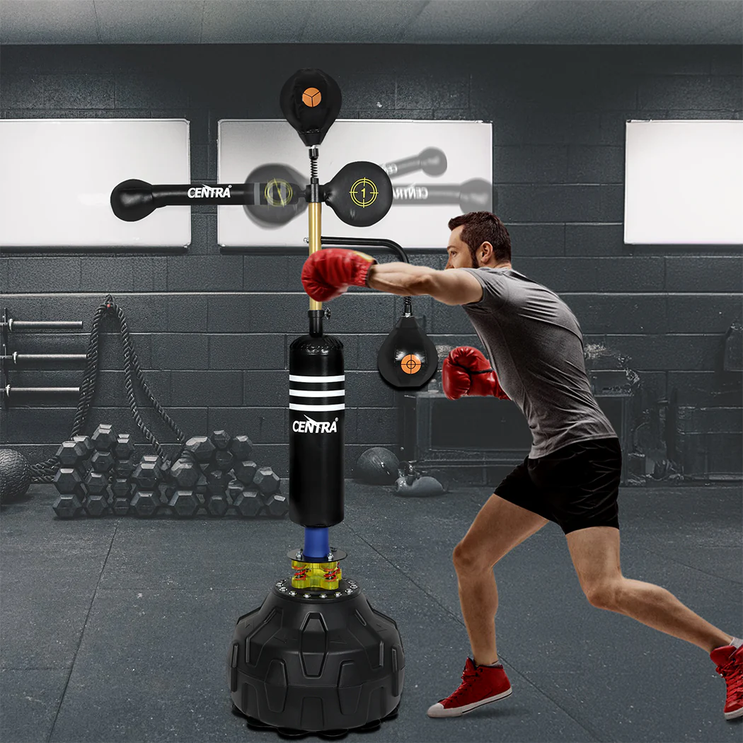 Centra Boxing Speed Ball Free Standing Punching Bag Reflect Reaction Training - Image 7