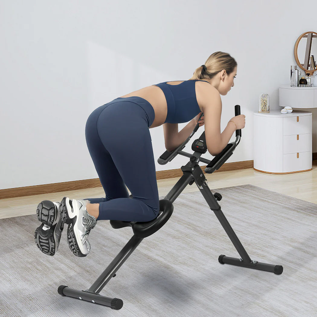 Centra Foldable Adjustment Ab Machine Black - Image 6