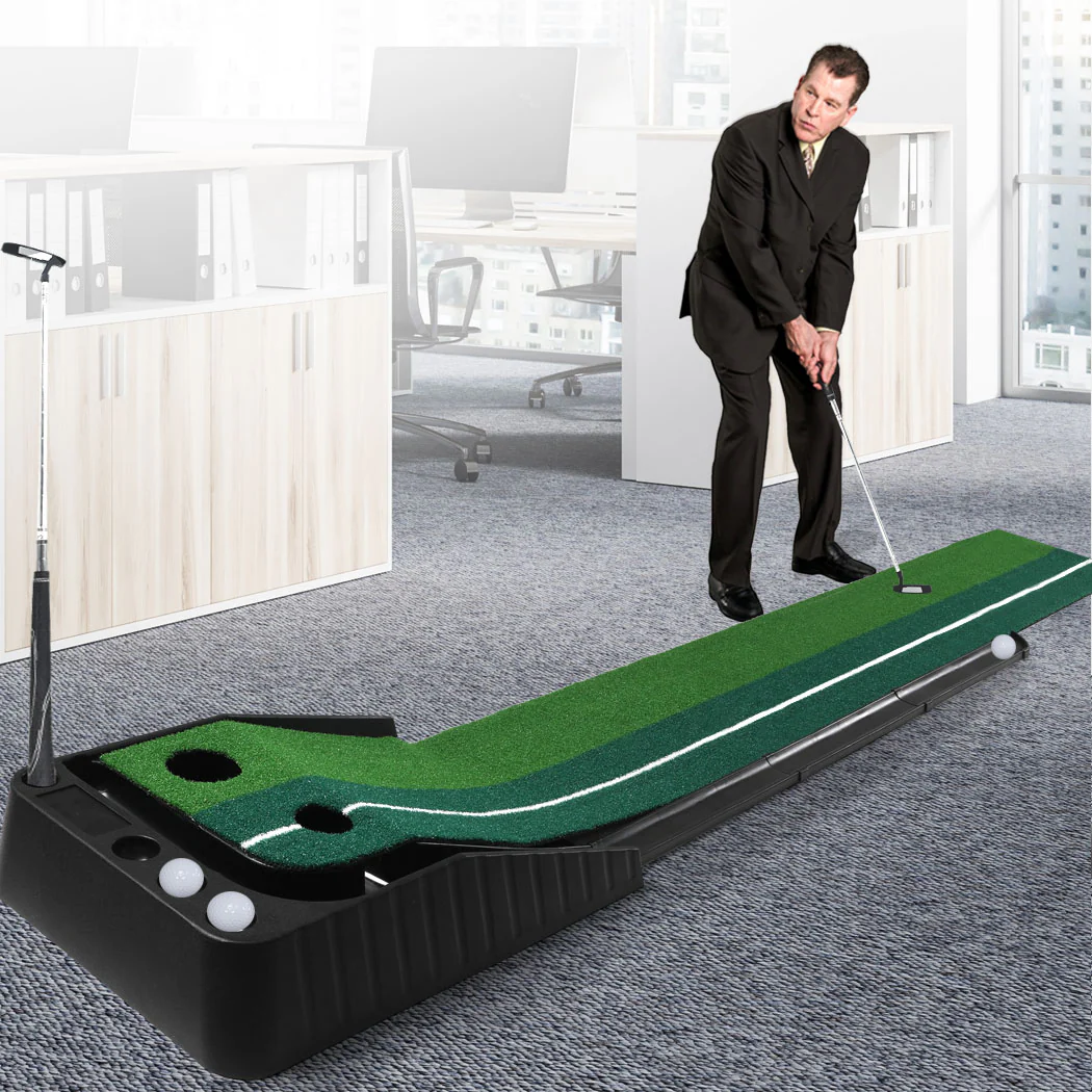Centra Golf Putting Mat 250cmx40cm Portable - Image 6