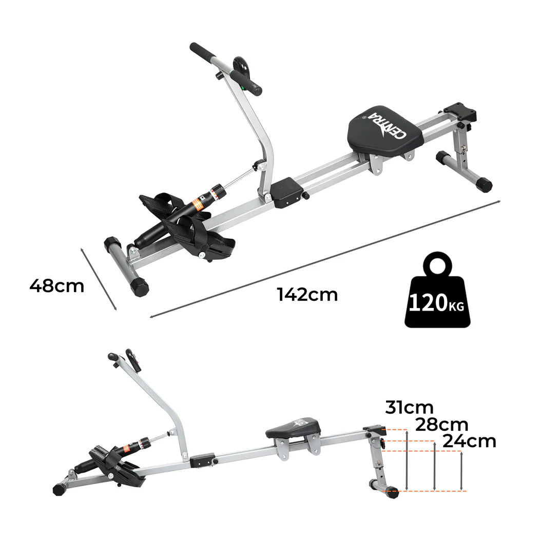 Centra Hydraulic Rowing Machine 12 Levels - Image 2