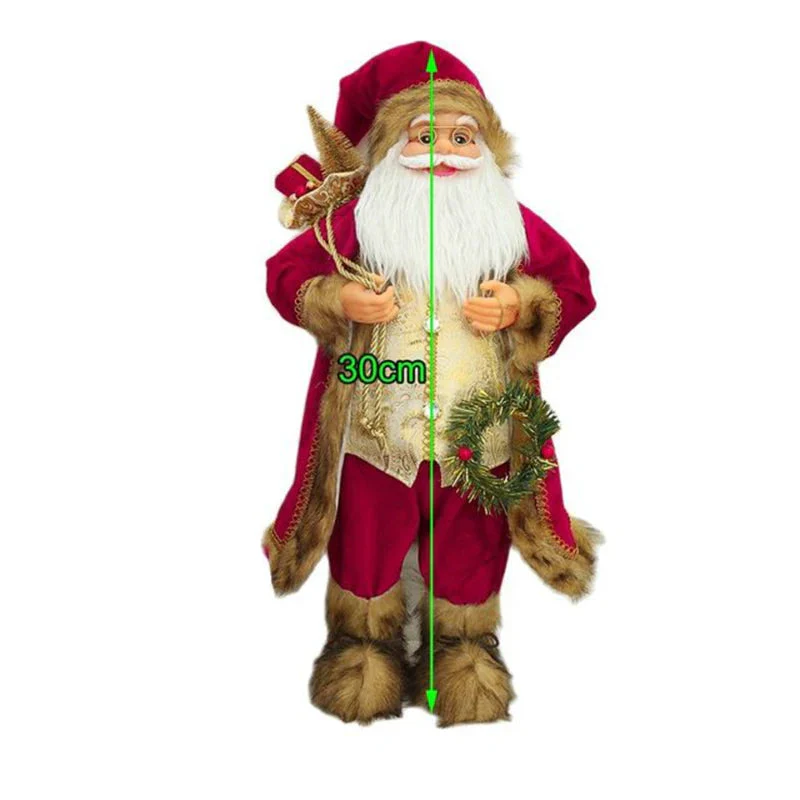 Christmas Santa Claus Doll - 30cm - Image 3