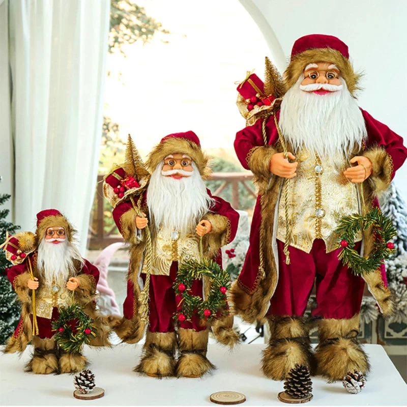 Christmas Santa Claus Doll - 30cm - Image 4