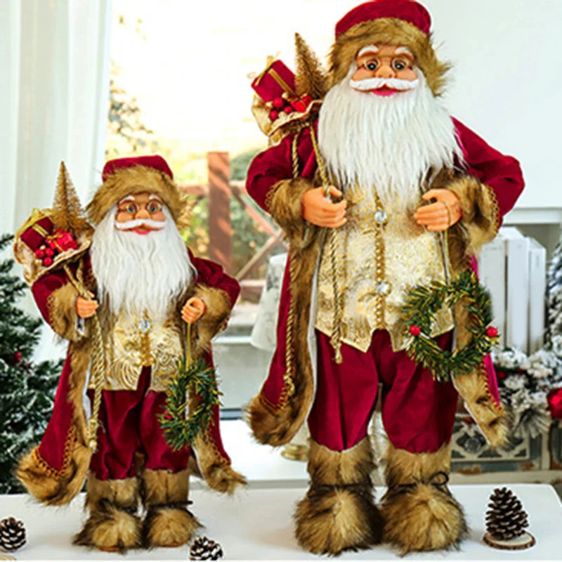 Christmas Santa Claus Doll - 30cm - Image 5