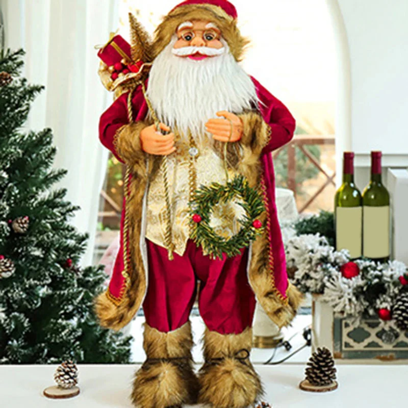 Christmas Santa Claus Doll - 30cm - Image 6