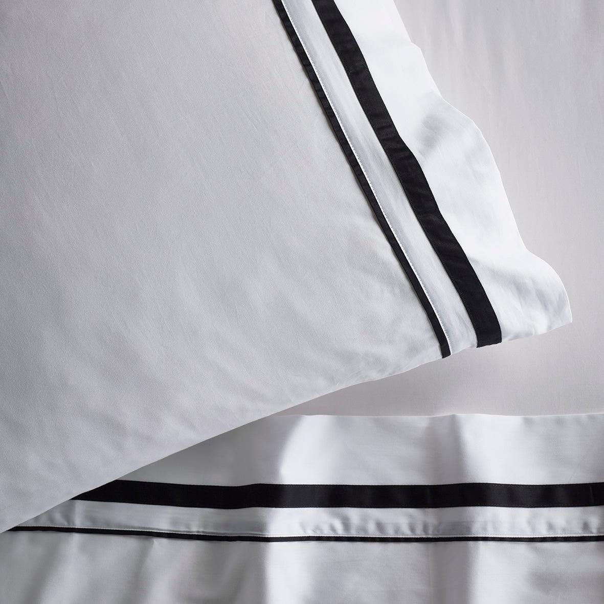 Cloud 1000 TC Egyptian Cotton White Charcoal Super King Sheet sets by Renee Taylor - Image 4