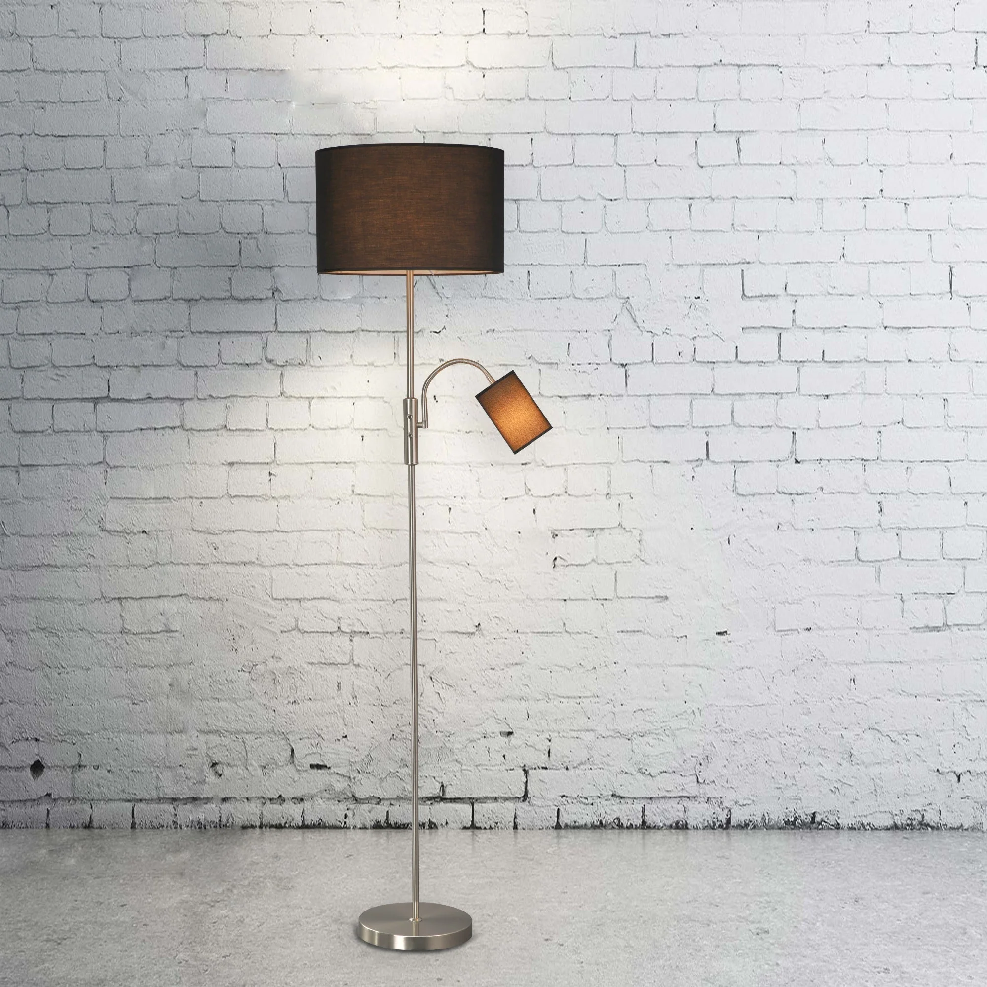 Cylinya Mother and Child Floor Lamp - Black - Image 8