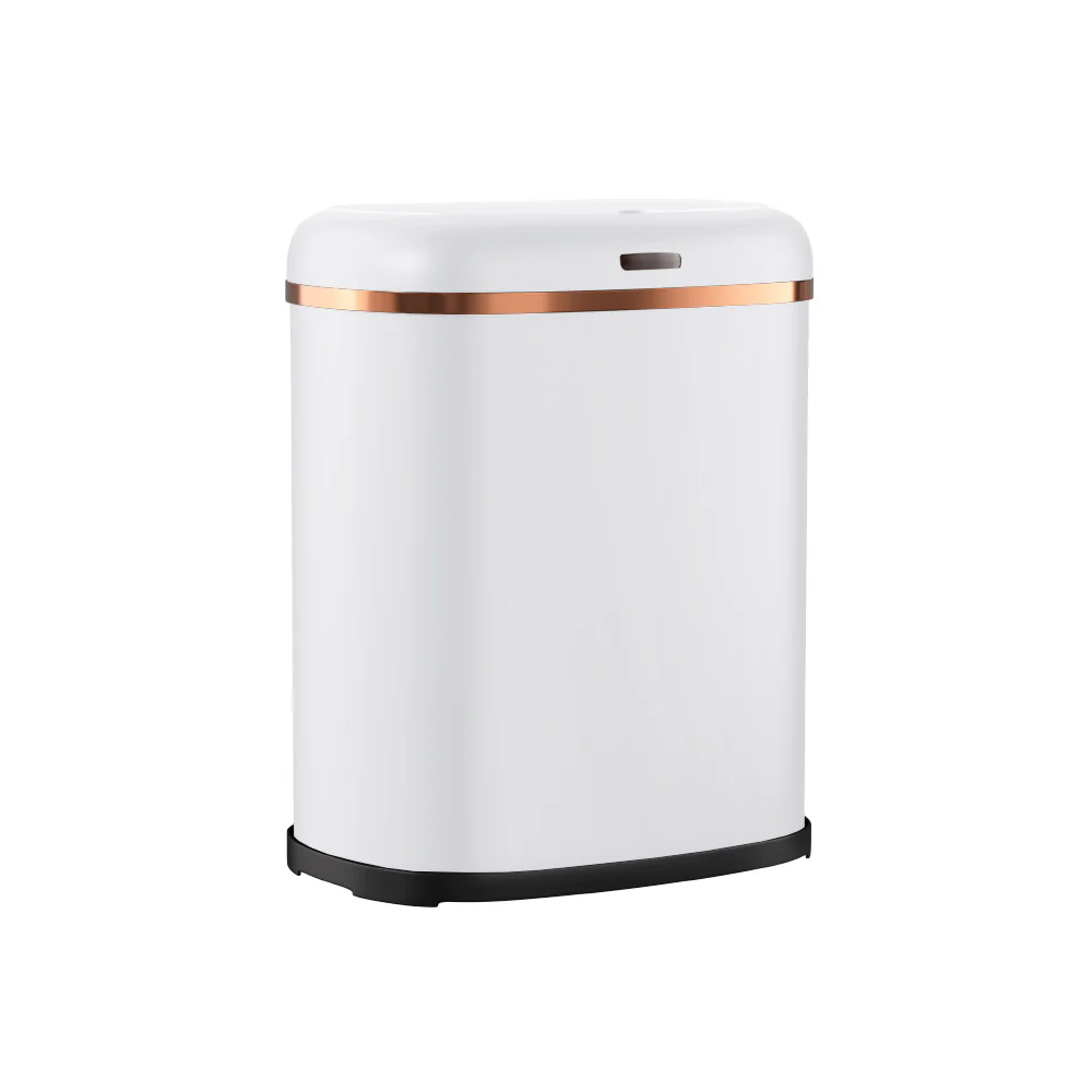Devanti 38L Motion Sensor Bin Rubbish Automatic White - Image 3