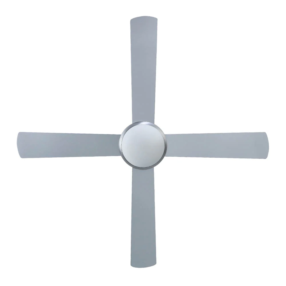 Devanti 52'' Ceiling Fan AC Motor w/Light w/Remote - Silver - Image 3