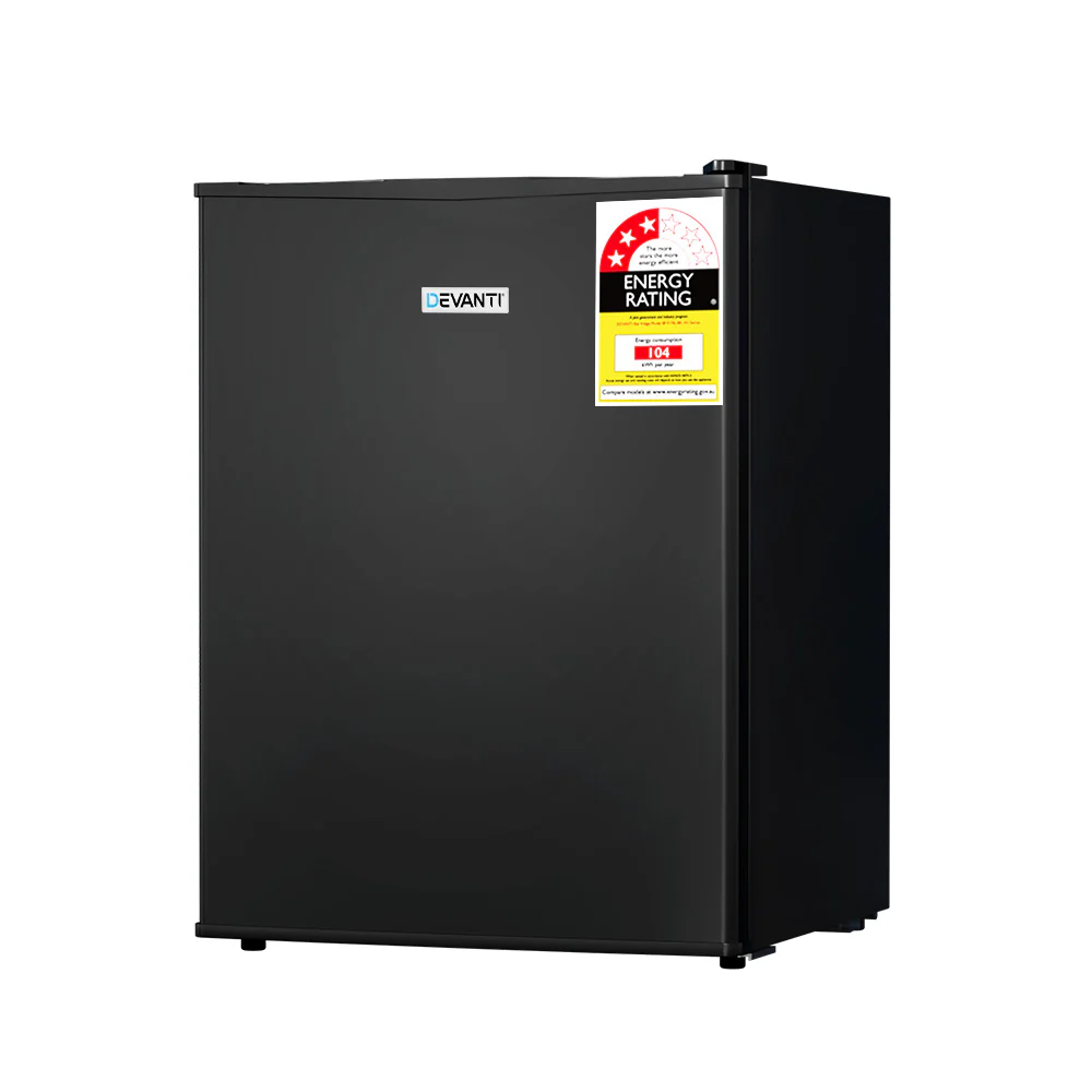 Devanti 70L Bar Fridge Black - Image 8