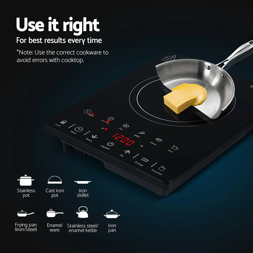 Devanti Electric Ceramic Cooktop 30cm - Image 7