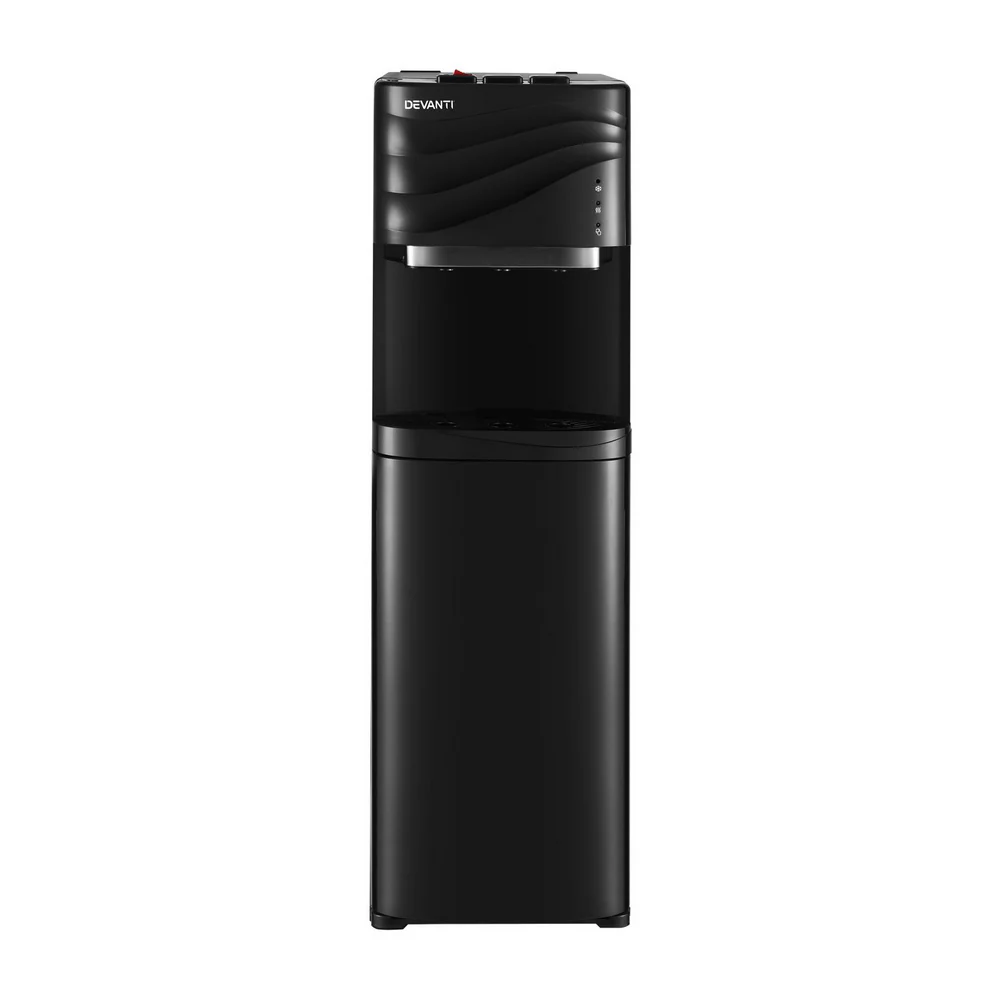 Devanti Water Cooler Dispenser Bottom Load Black - Image 5