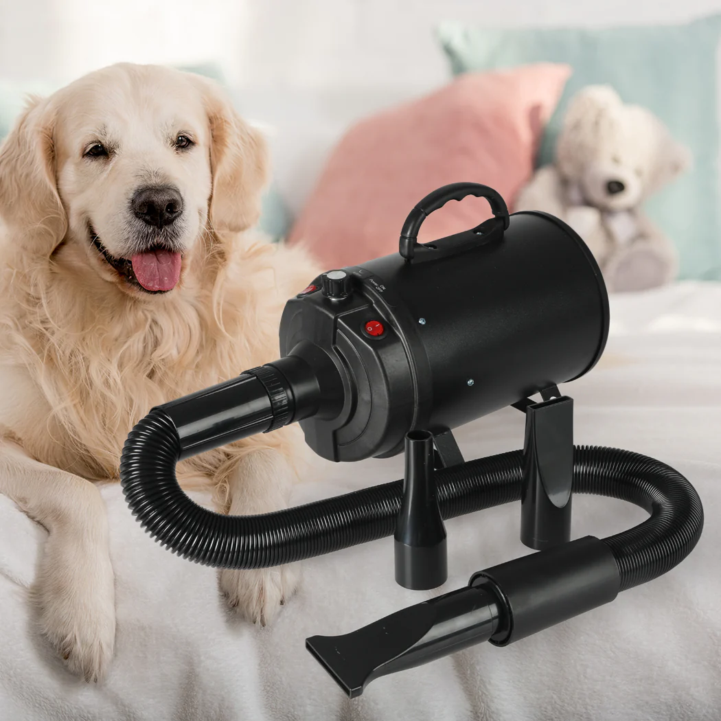 Dog Cat Pet Hair Dryer Grooming Blow Black - Image 7