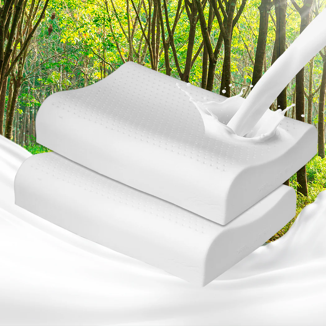 Dreamz 2x Natural Latex Pillow Removable - Image 7