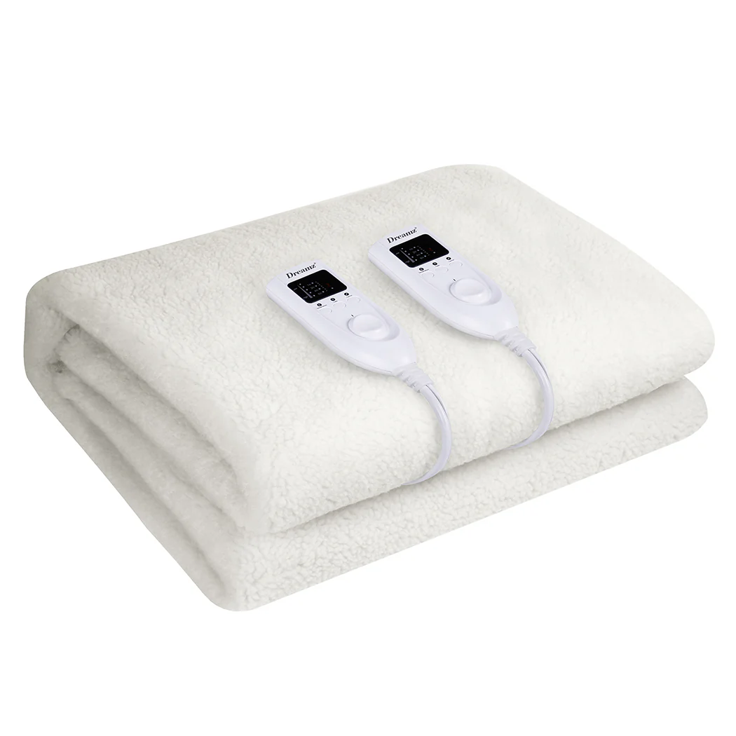 DreamZ 350GSM Electric Blanket Heated King