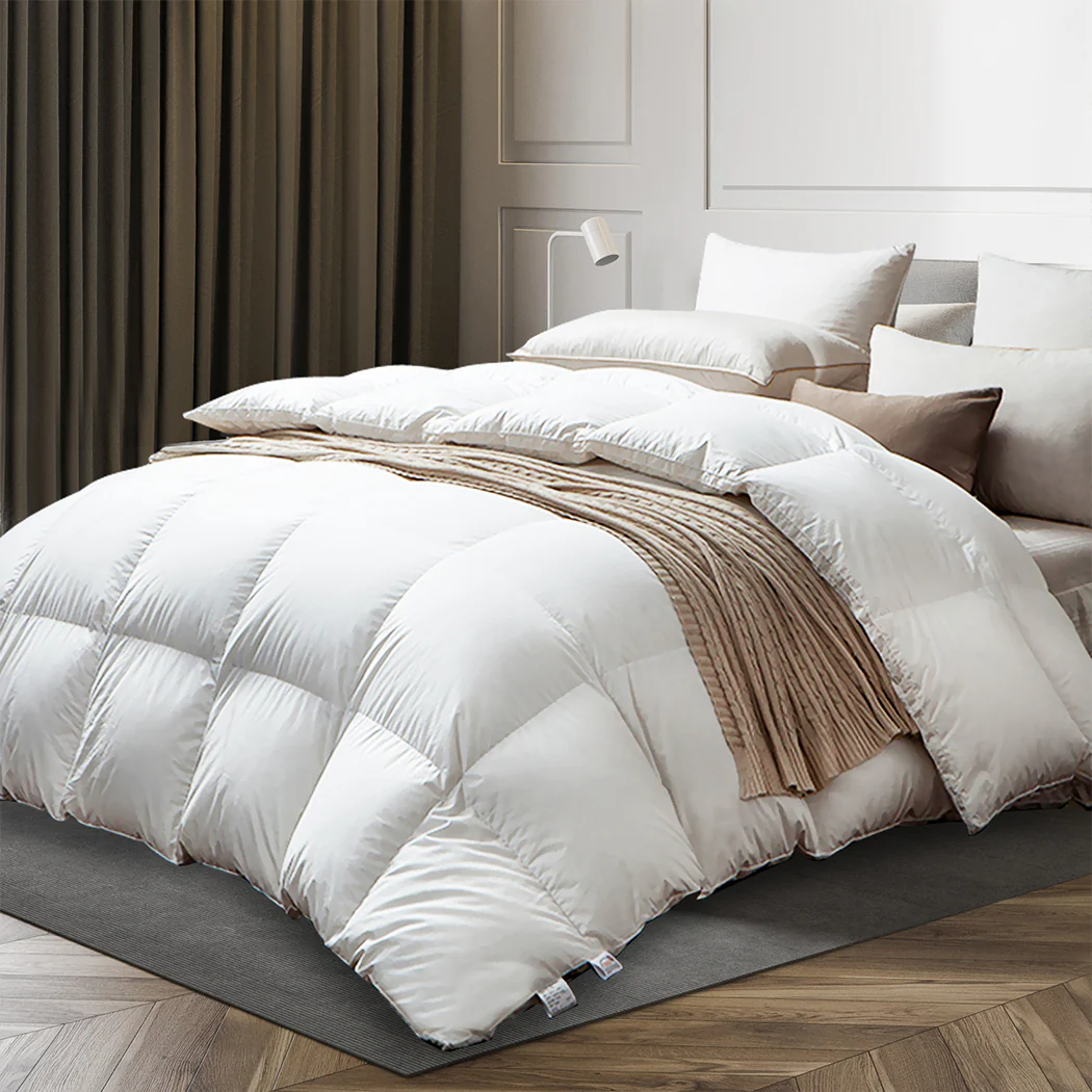 DreamZ 500GSM Goose Quilt Down Feather King - Image 6