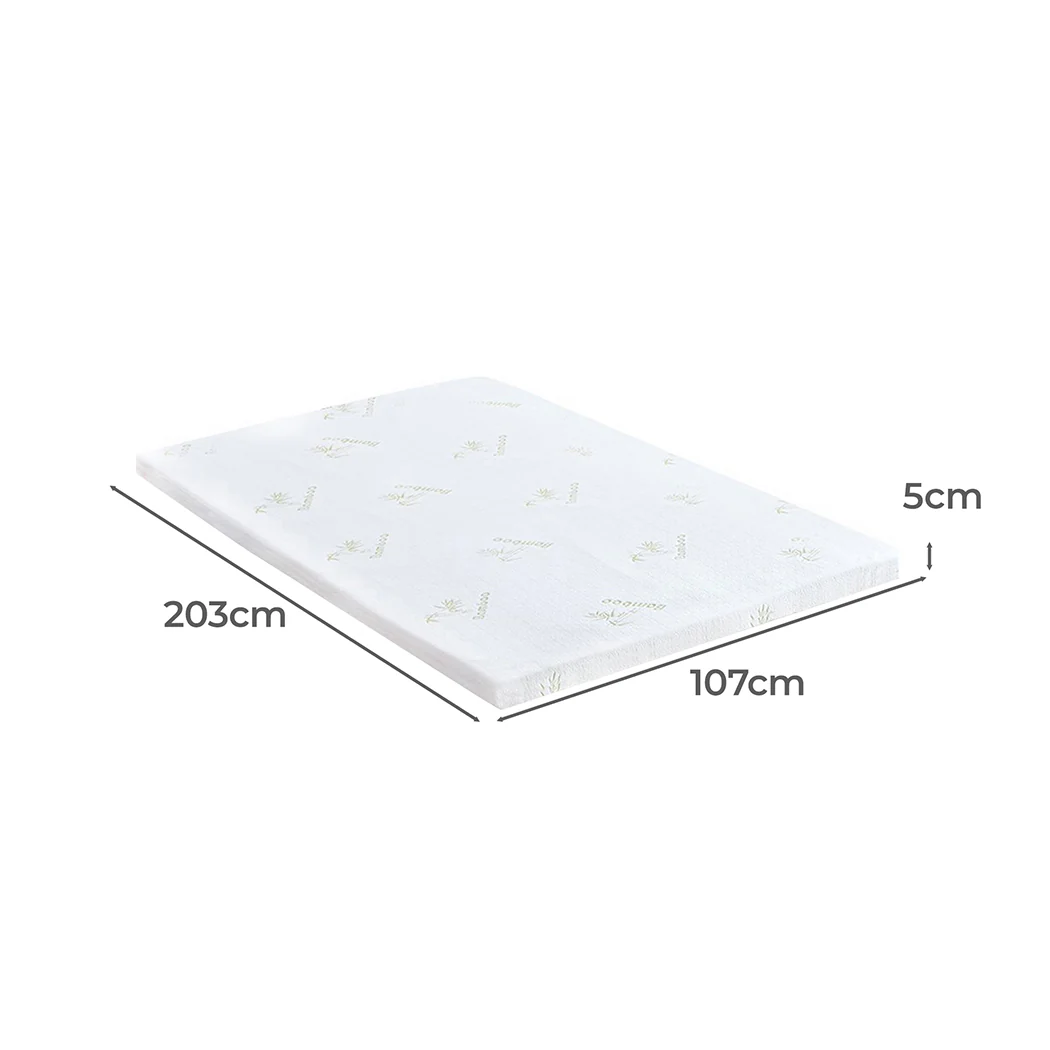 DreamZ 5cm Thickness Cool Gel Memory King Single - Image 2
