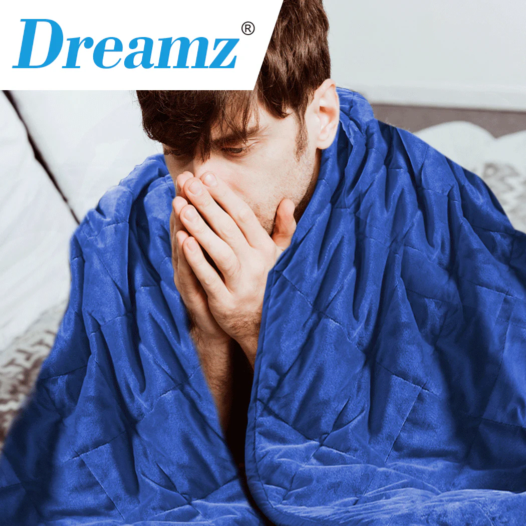 DreamZ 9KG Adults Size Anti Anxiety Blue Double - Image 7