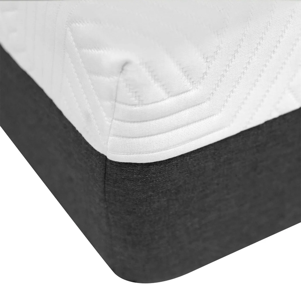 Dreamz Double Mattress Gel Memory Foam Cooling Breathable 15cm Medium Firm - Image 5