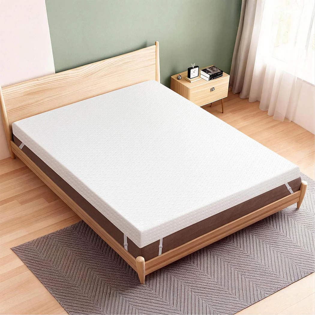 Dreamz Dual-Layer Memory Foam Mattress Topper 10cm - Image 6