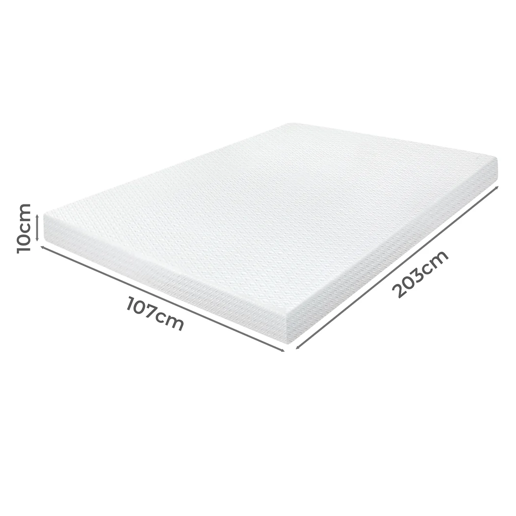 Dreamz Dual-Layer Memory Foam Mattress Topper 10cm - Image 2