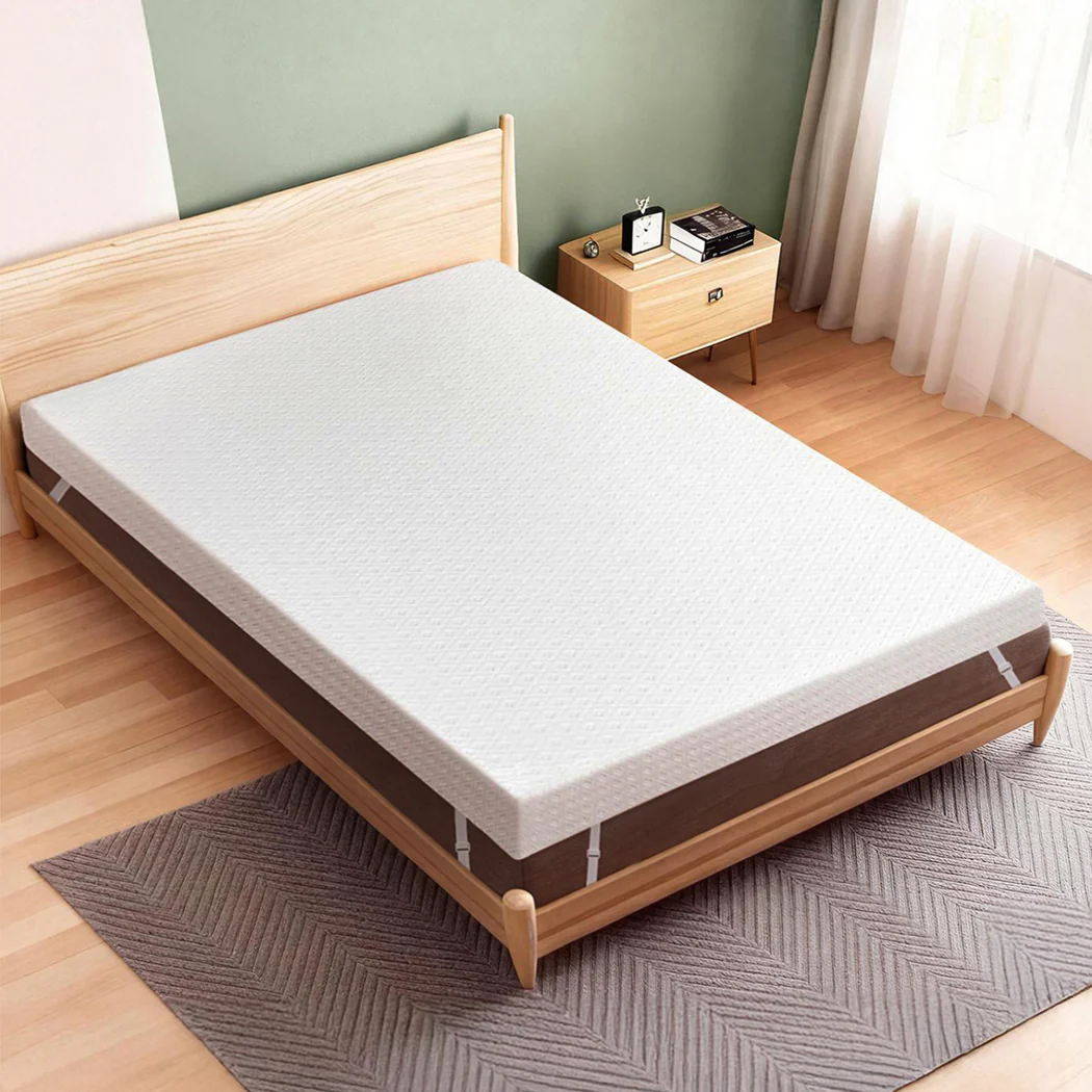 Dreamz Dual-Layer Memory Foam Mattress Topper 10cm - Image 6