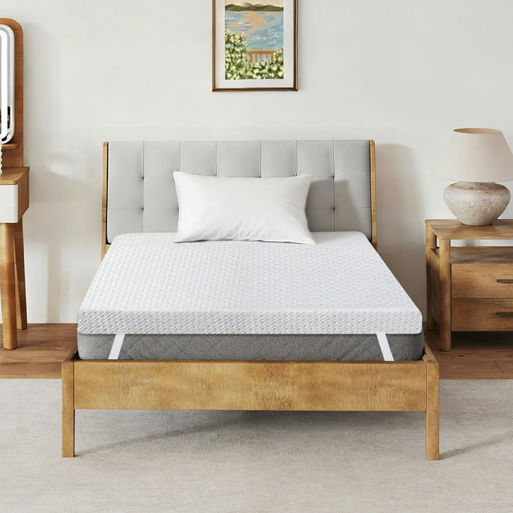 Dreamz Dual-Layer Memory Foam Mattress Topper 10cm - Image 7