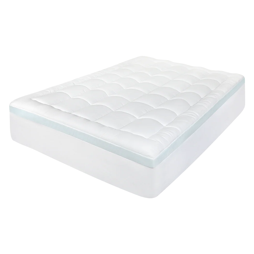 Dreamz Gel Memory Foam Mattress Topper 8cm Double Size - Image 8