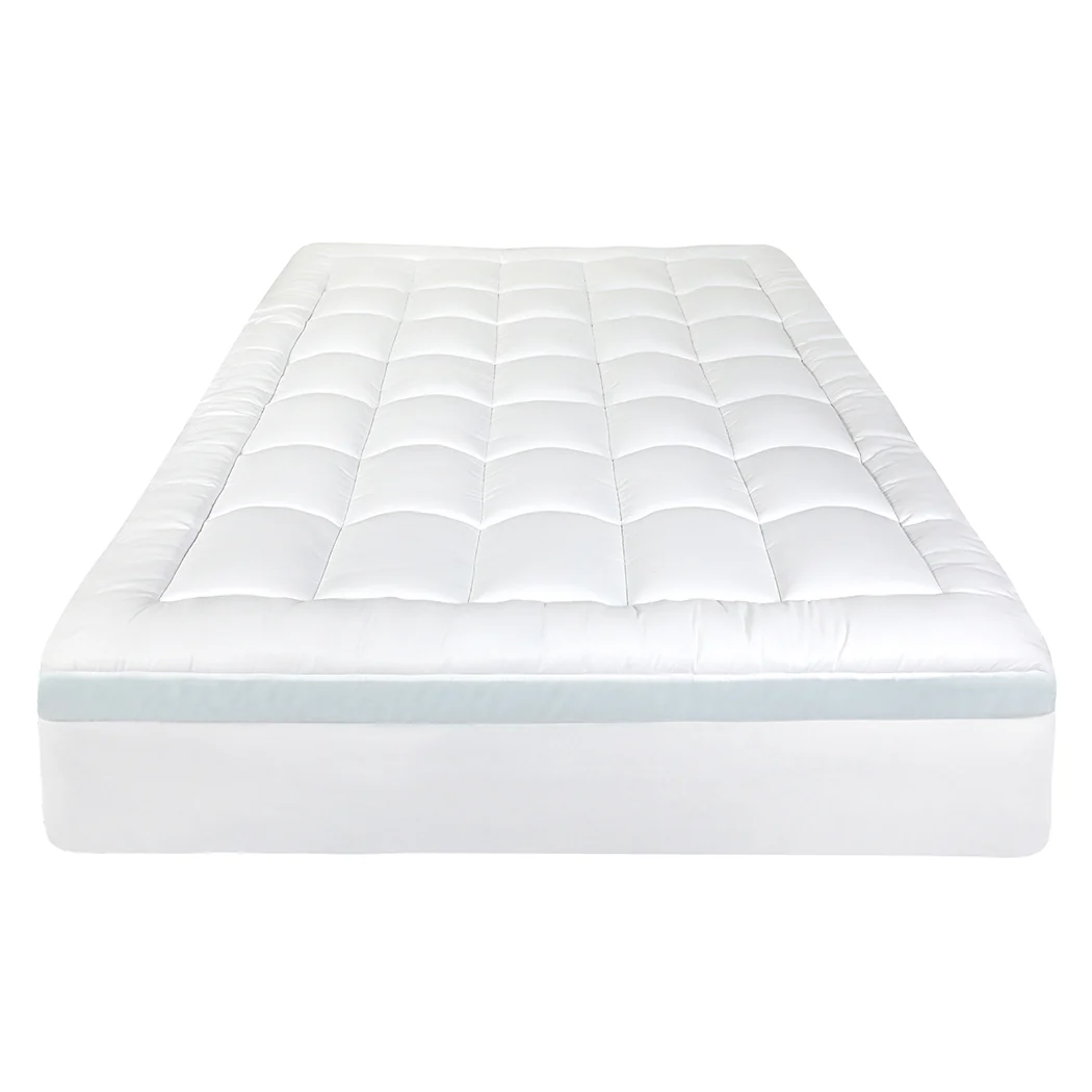 Dreamz Gel Memory Foam Mattress Topper 8cm Queen Size