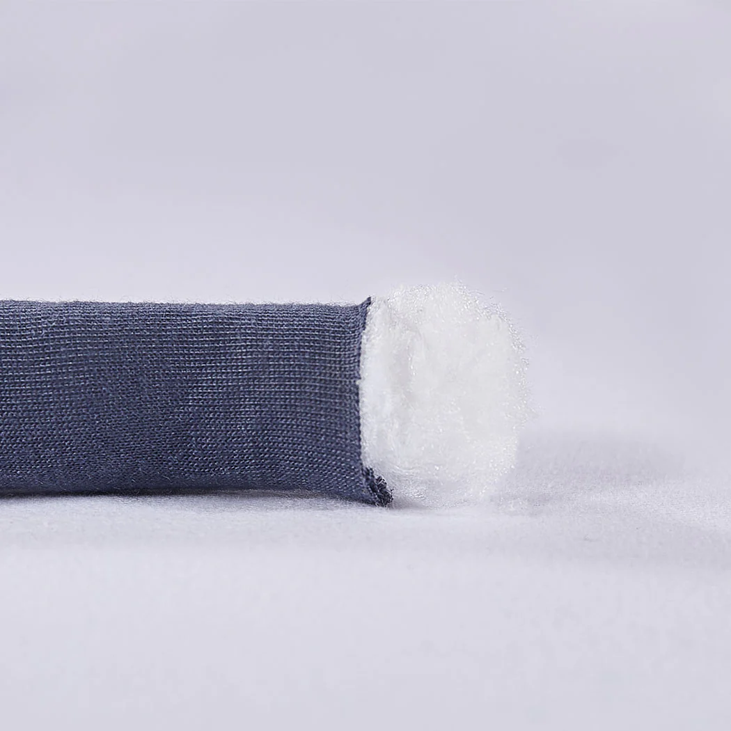 Dreamz Knitted Weighted Blanket Chunky Dark Grey Queen 9KG - Image 4