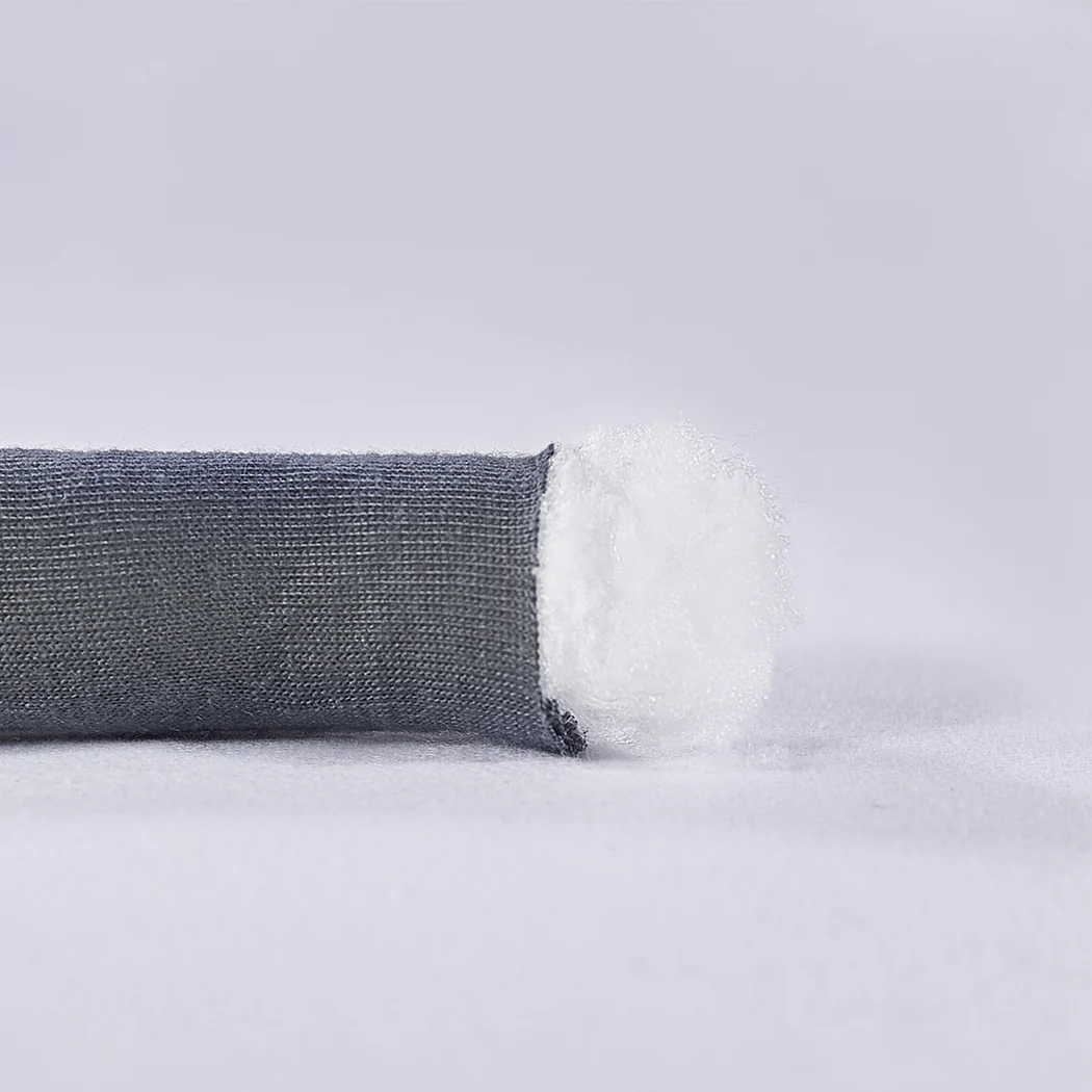 Dreamz Knitted Weighted Blanket Chunky Grey Kids - Image 4
