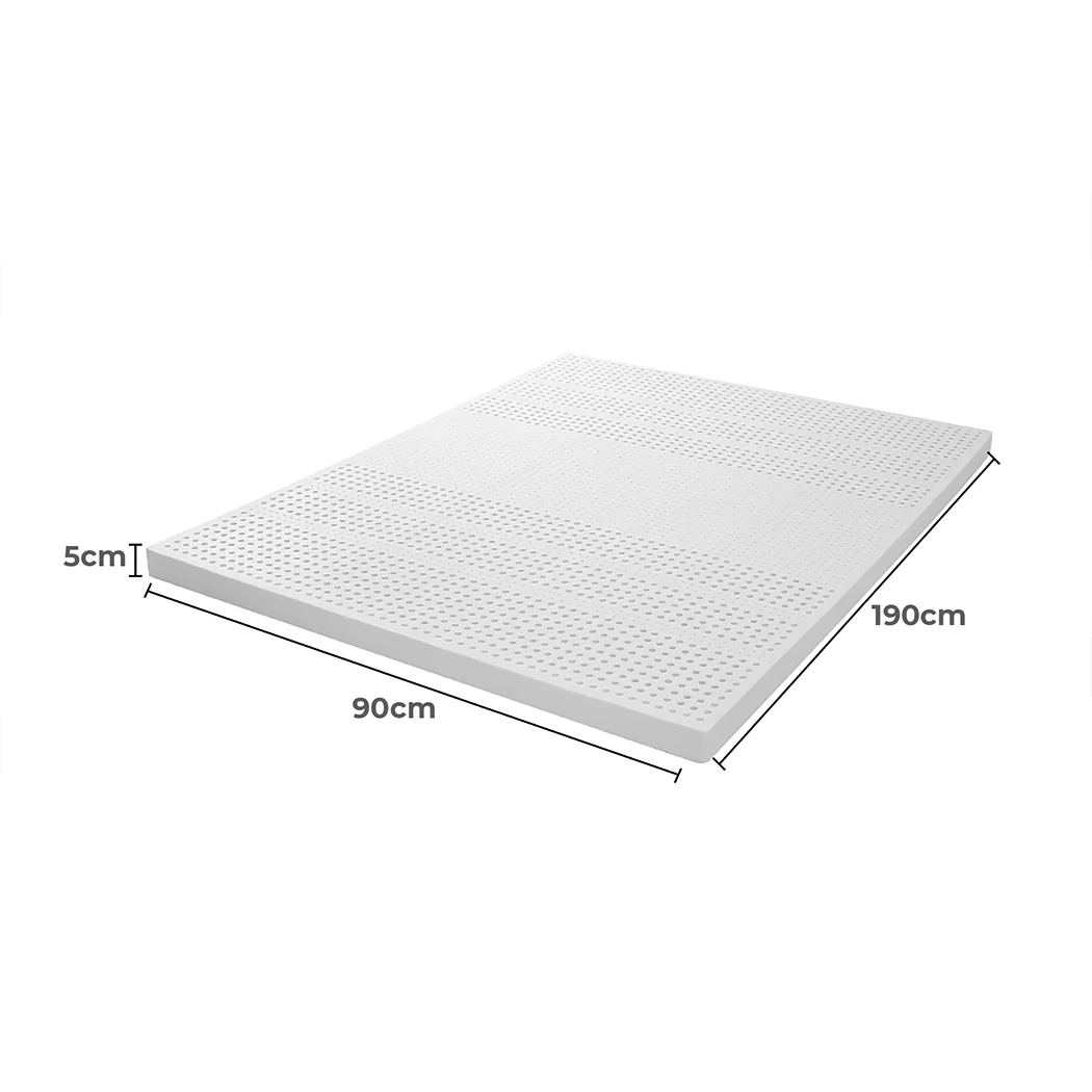 Dreamz Latex Mattress Topper Single - Image 2