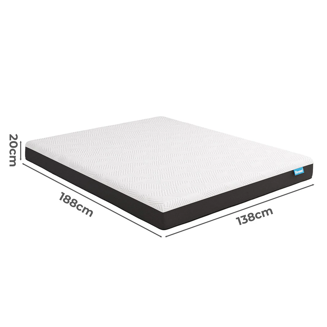 Dreamz Mattress Gel Memory Breathable Double - Image 2