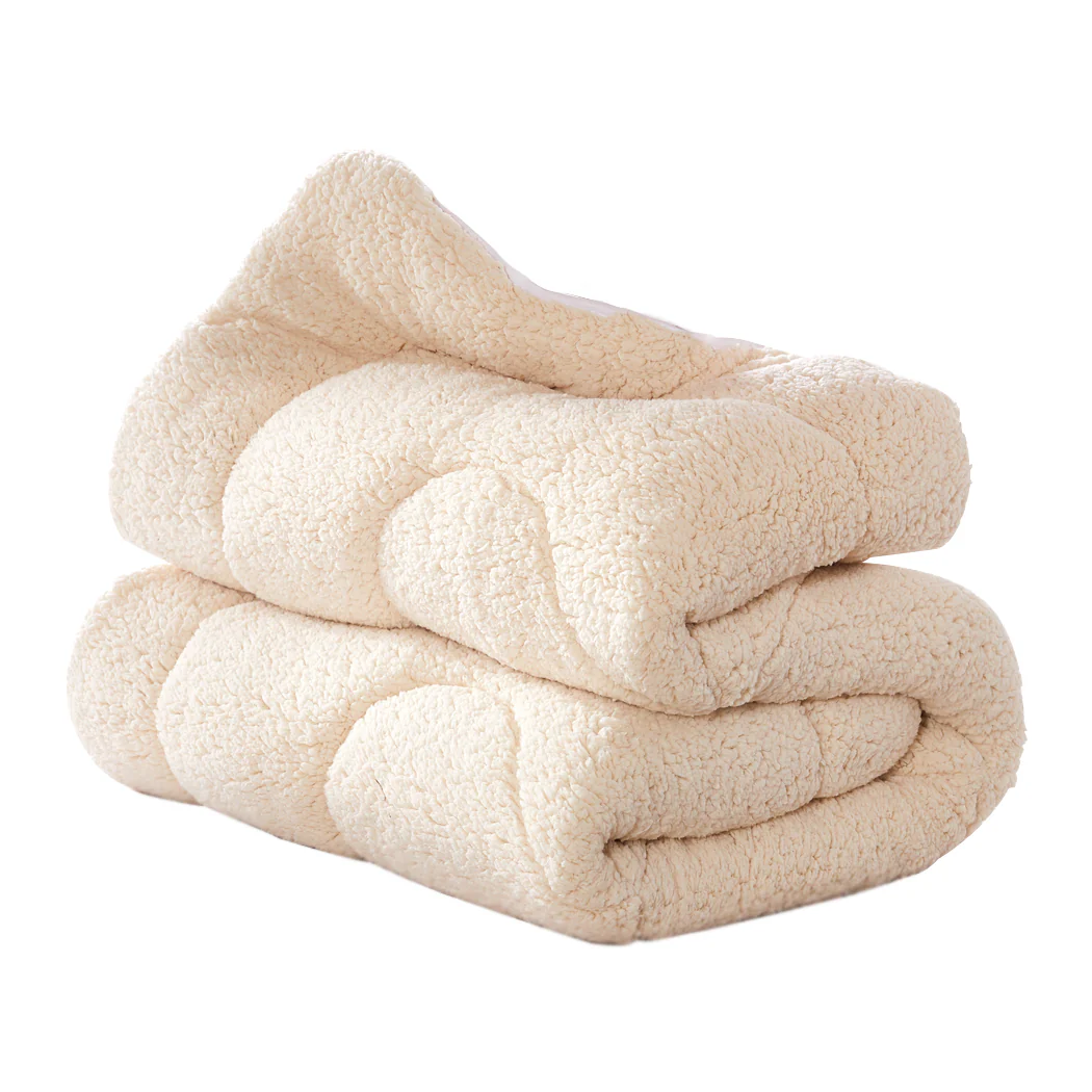 DreamZ Mattress Topper 100% Wool Underlay Queen - Image 8