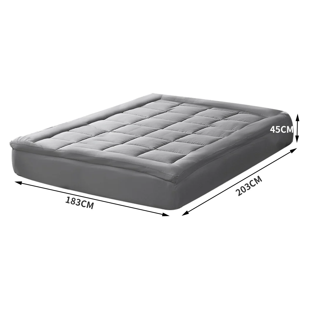 DreamZ Mattress Topper Bamboo Fibre King - Image 2