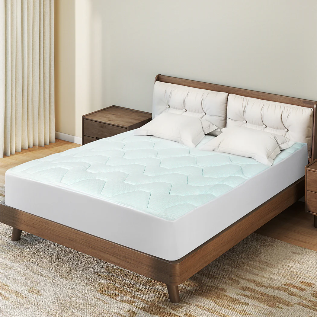 Dreamz Mattress Topper Pillowtop Cover Protector Double - Image 7