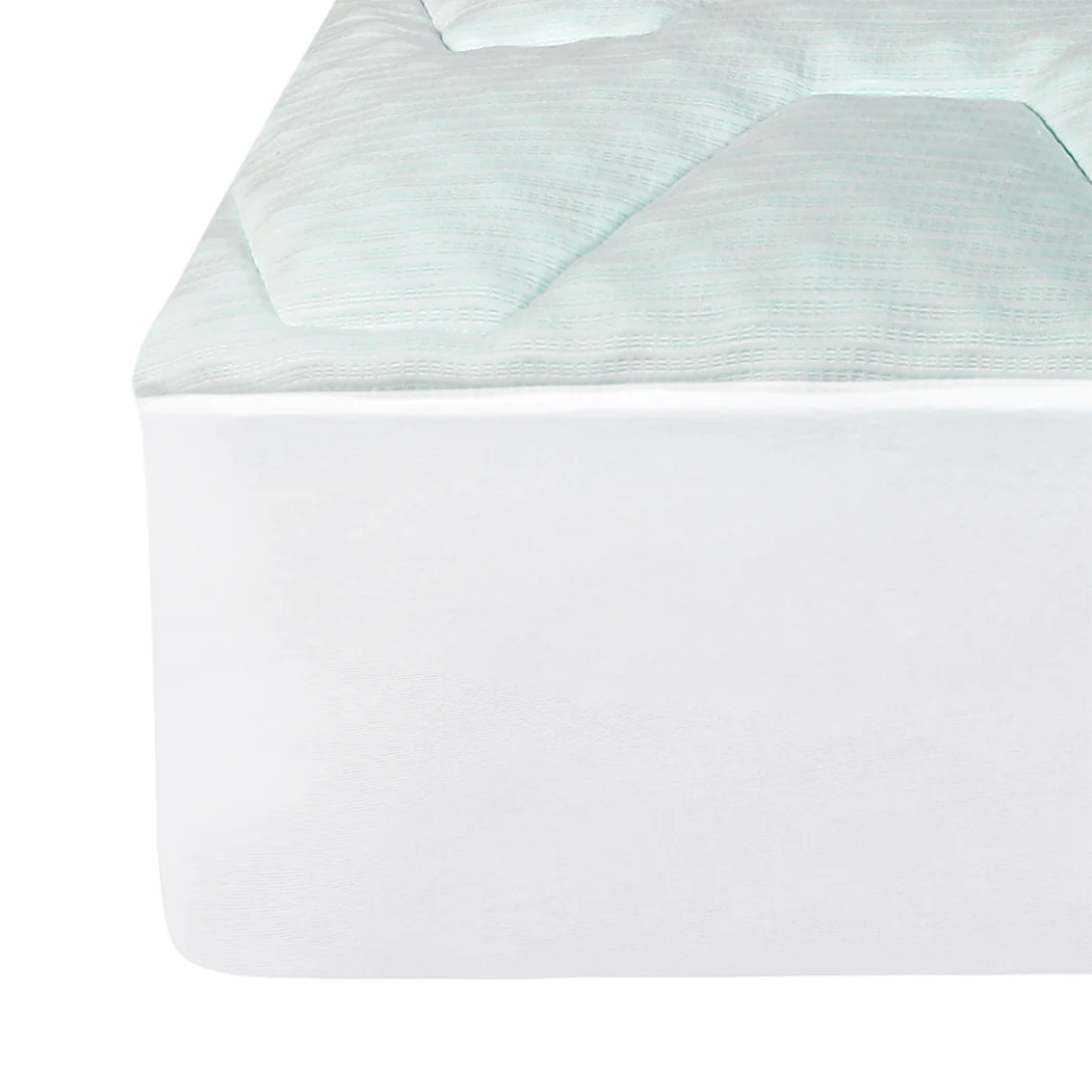 Dreamz Mattress Topper Pillowtop Cover Protector Queen - Image 3