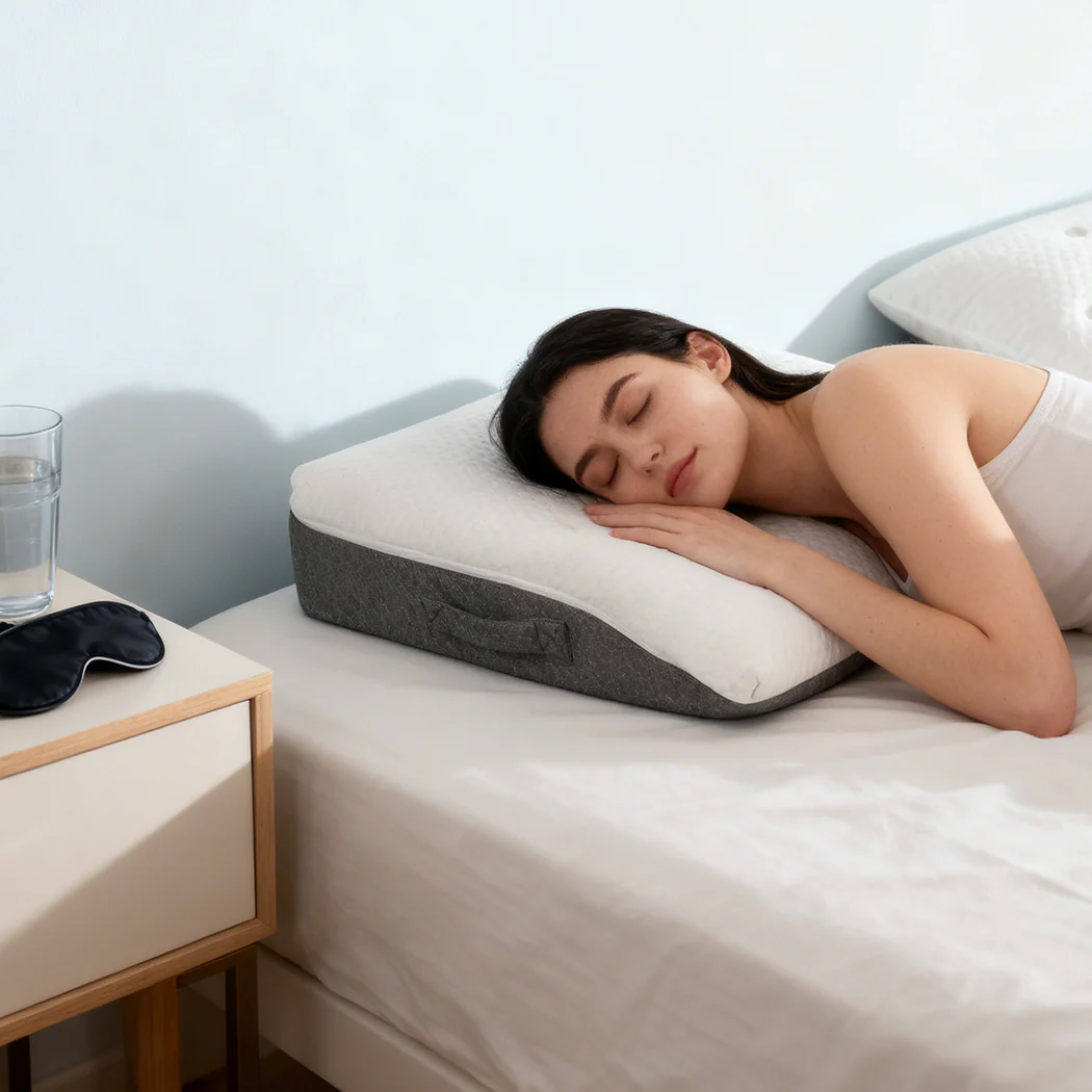 Dreamz Memory Foam Leg Elevation Pillow Bed Wedge Improve Circulation Support - Image 6