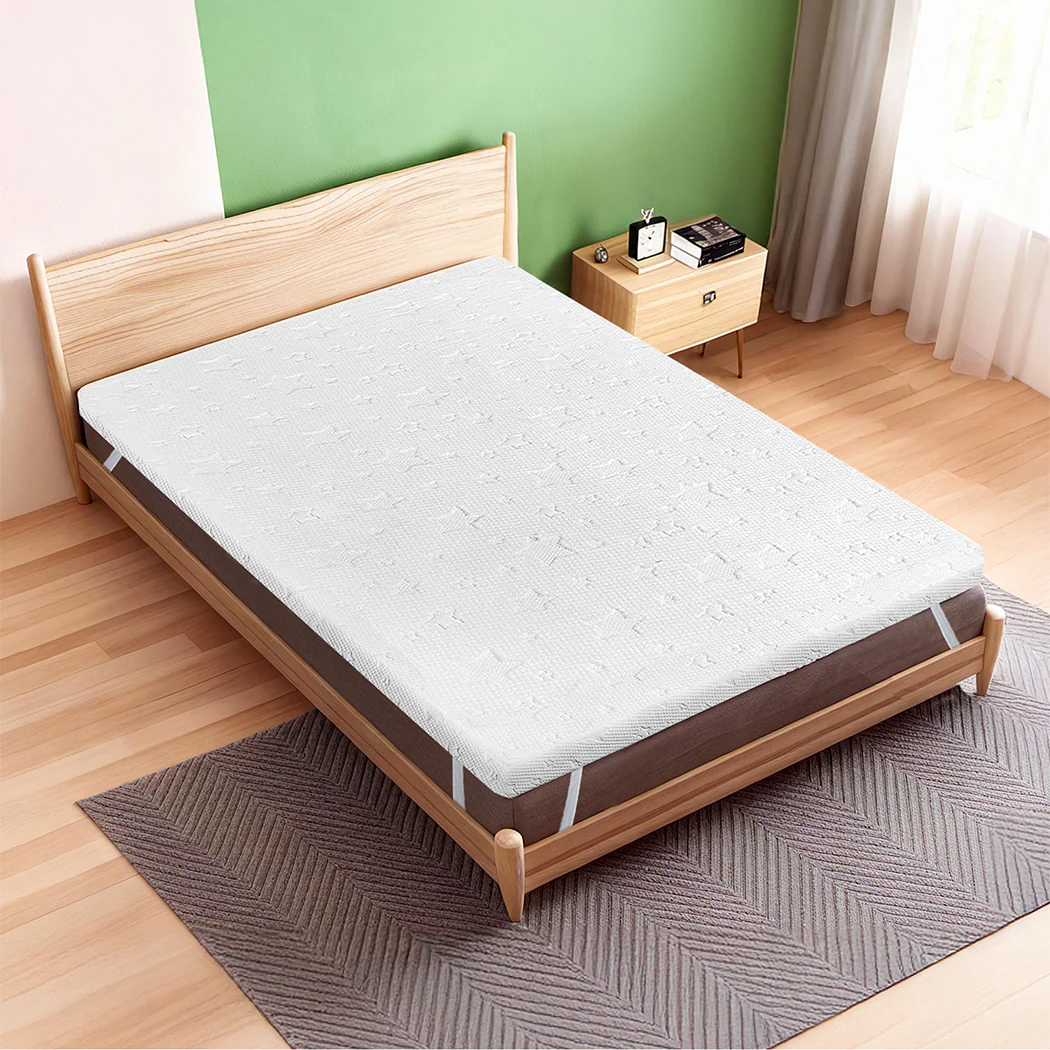 Dreamz Memory Foam Mattress Topper King Single 5cm - Image 6