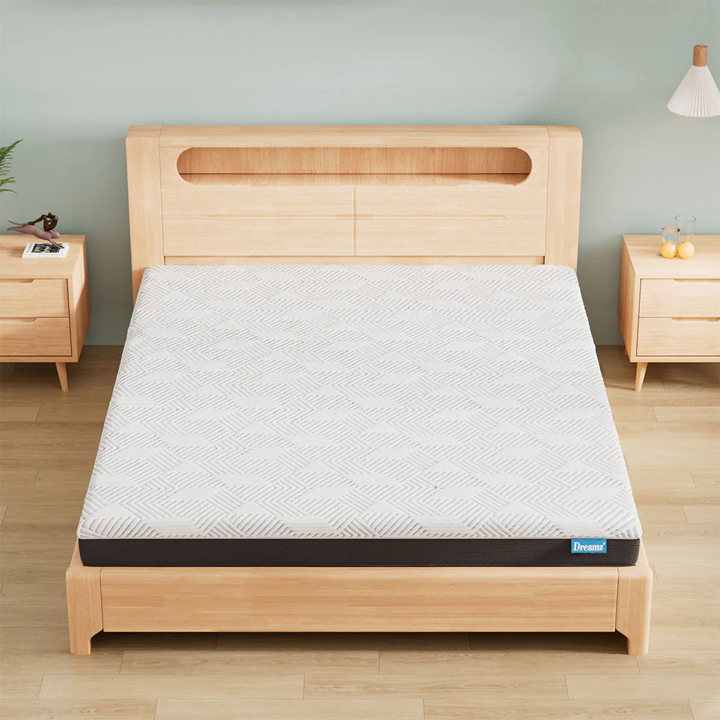 Dreamz Queen Mattress Gel Memory Foam Cooling Breathable 15cm Medium Firm - Image 7