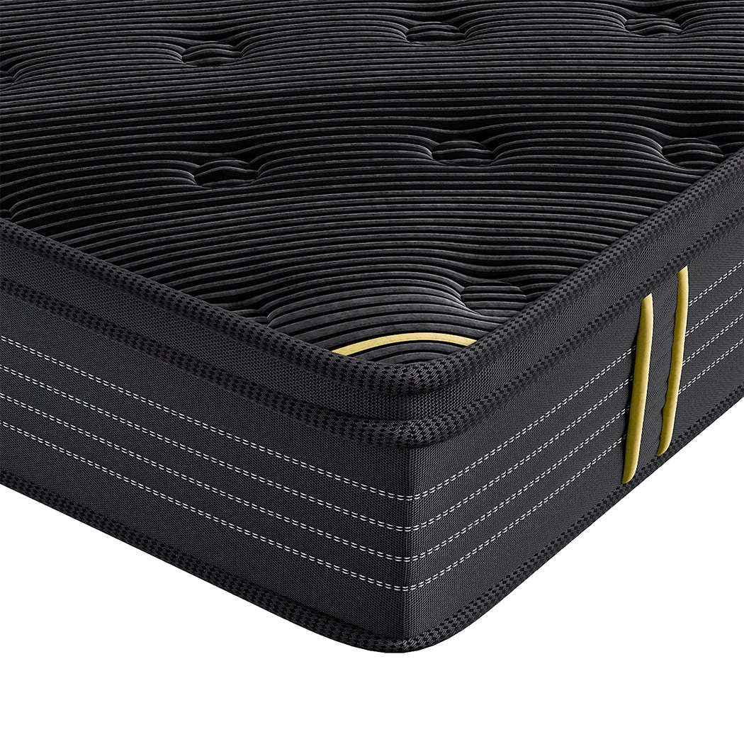 Dreamz Spring Mattress Bamboo Euro Top Single - Image 5