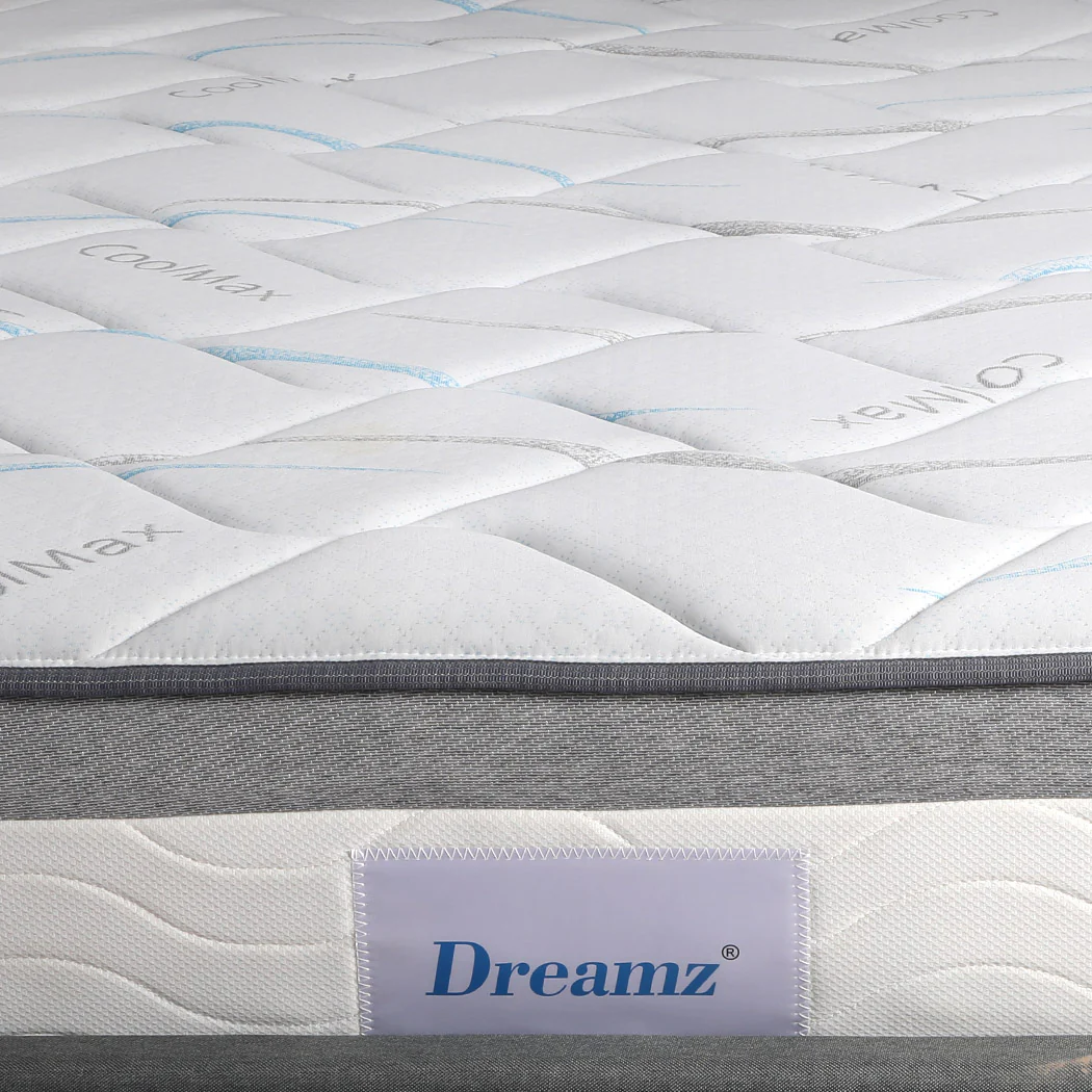 Dreamz Spring Mattress Bed Pocket Tight King Single - Image 5