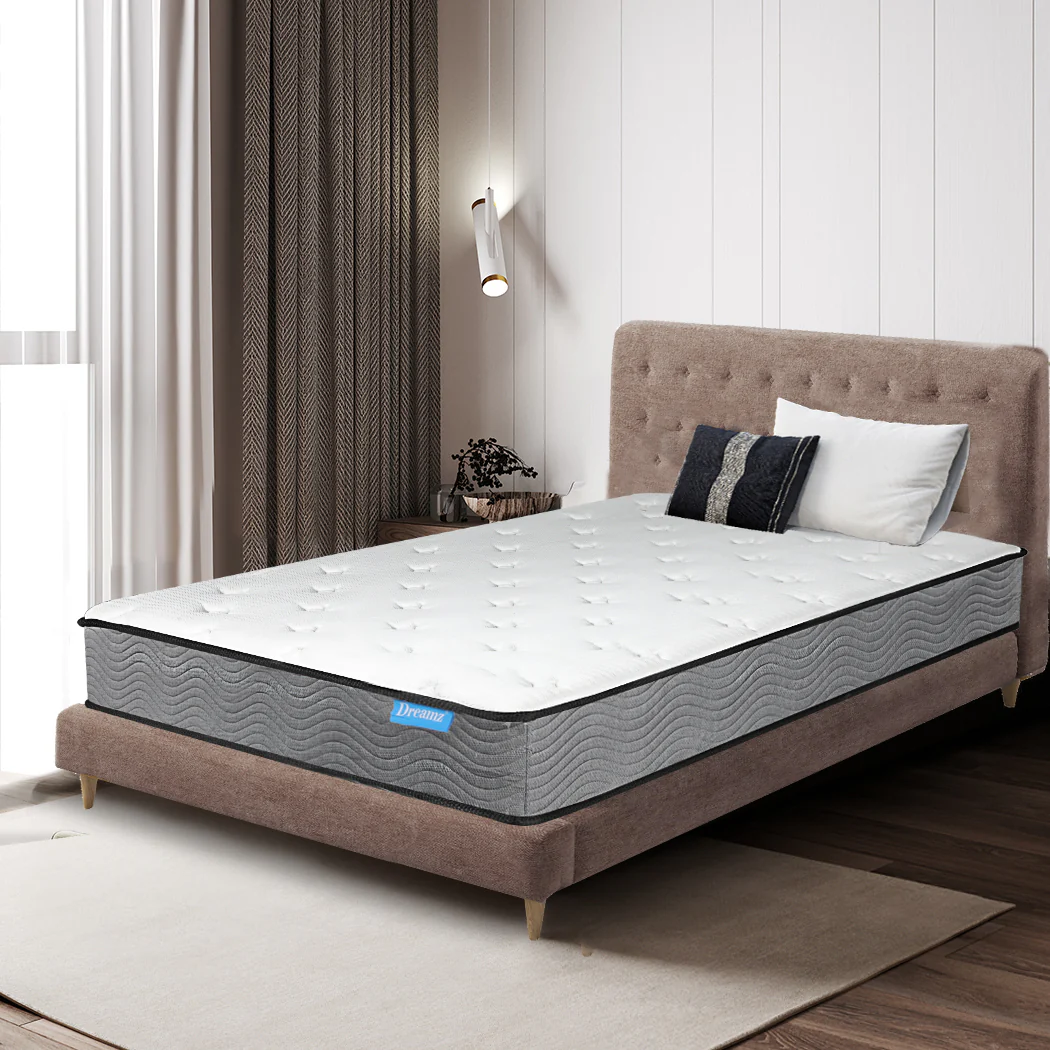 Dreamz Spring Mattress Pocket Bed Top Double - Image 6