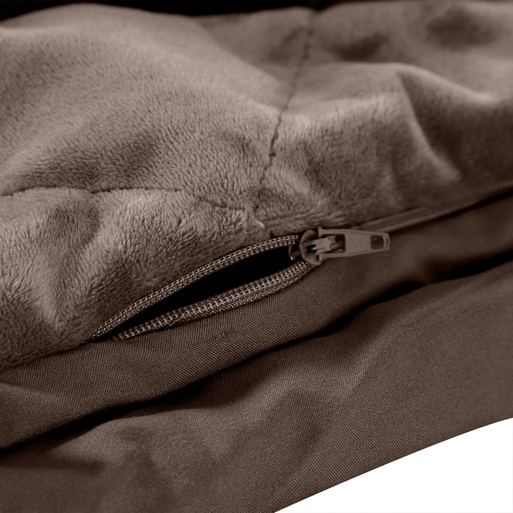 DreamZ Weighted Blanket Heavy Gravity Mink 9KGS - Image 5