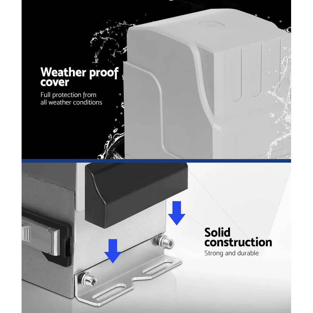 Electric Sliding Gate Opener 1800KG Keypad 6M Rail - Image 5