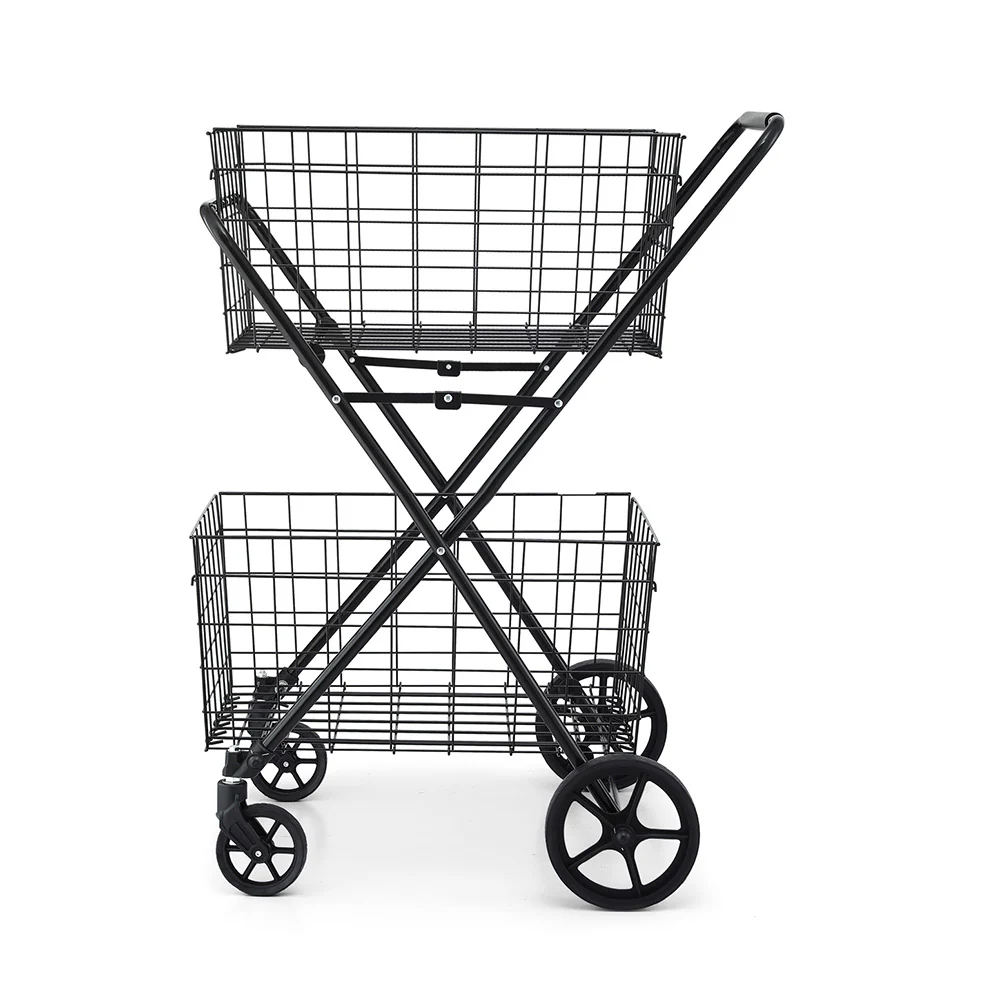 Emajin Foldable Shopping Trolley Cart - Image 3