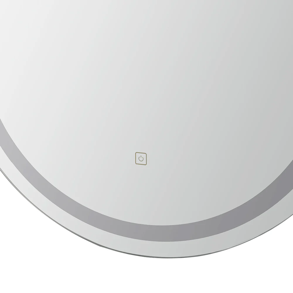 Embellir LED Wall Mirror With Light 50X75CM Bathroom Decor Oval Mirrors Vanity - Image 3